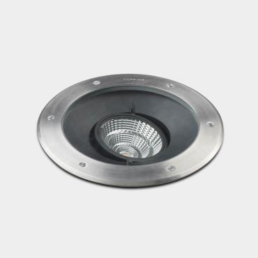 Foco Exterior Led Cob W Empotrable Suelo Circular Gea Leds C