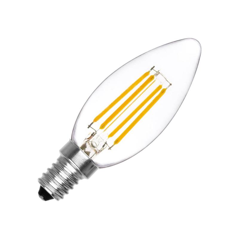 Producto de Bombilla Filamento LED E14 4W 400 lm C35