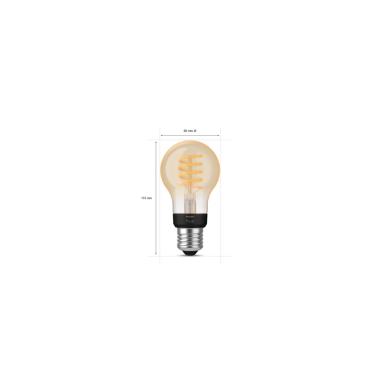 Producto de Bombilla Filamento LED E27 7W 550 lm A60 PHILIPS Hue White Ambiance