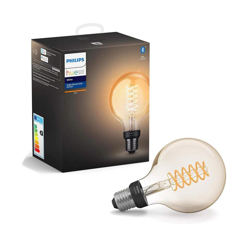 Producto de Bombilla Filamento LED E27 7W 550 lm G93 PHILIPS Hue White 