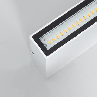 Produto de Aplique de Parede Exterior LED 10W Iluminação Dupla Cara Retangular Branco Kaira