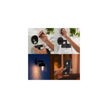 Producto de Aplique de Pared Exterior LED White Color 8W PHILIPS Hue Attract