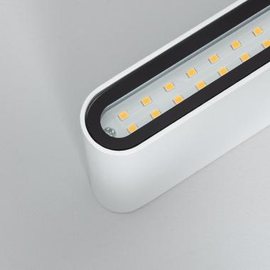 Produto de Aplique de Parede Exterior LED 12W Iluminação Dupla Retangular Branco Einar