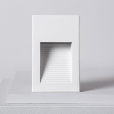 Produto de Baliza de Parede LED 5W de Alumínio Branco para Exterior Goethe