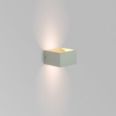 Producto de Aplique de Pared LED 6W de Aluminio Iluminación Doble Cara Lico Gris