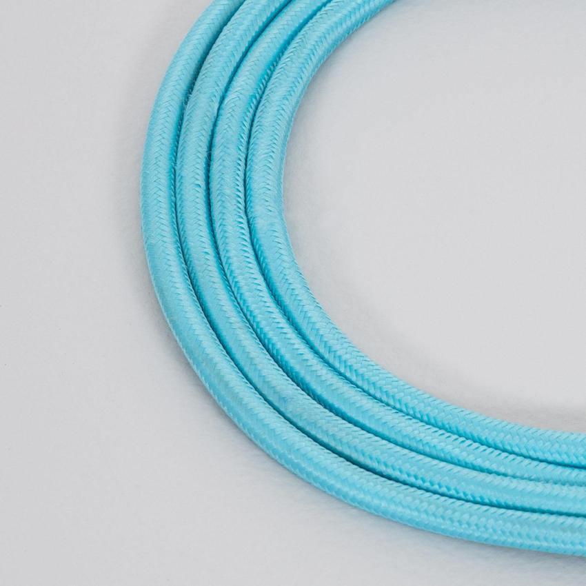 Producto de Cable Textil Eléctrico Azul