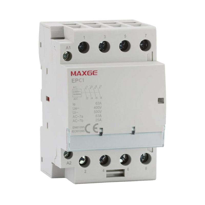 Produto de Contactor MAXGE 4P-63A-230V AC