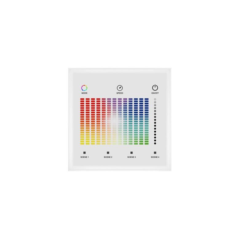 Produto de Regulador Master DMX Tátil para Fita LED 12/24V DC RGB