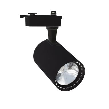 Produto de Foco LED Bron Preto 30W para Carril Monofásico 