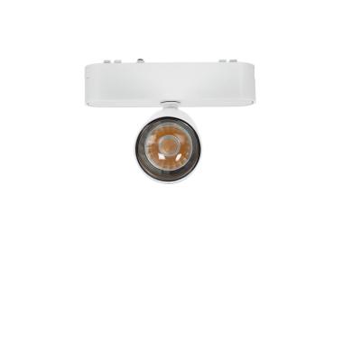 Produto de Foco Carril LED Magnético Monofásico 25mm Super Slim 7W 48V CRI90 Branco UGR16