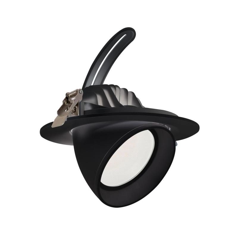 Producto de Foco Downlight Direccionable Circular LED 38W Negro SAMSUNG 125 lm/W LIFUD