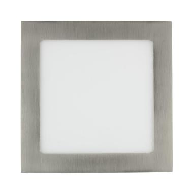 Producto de Placa LED 18W Cuadrada SuperSlim Corte 205x205 mm Silver