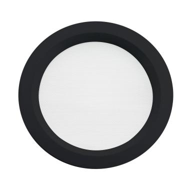 Producto de Downlight LED 40W Circular SAMSUNG Aero CCT 130 lm/W Microprismático LIFUD Corte Ø 200 mm Negro