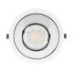 Produto de Foco Downlight LED 36W Circular (UGR15) LuxPremium Branco LIFUD Corte Ø 170 mm 