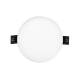 Producto de Placa LED 8W CCT Seleccionable Circular Slim Surface (UGR19) Corte Ø 75 mm IP54