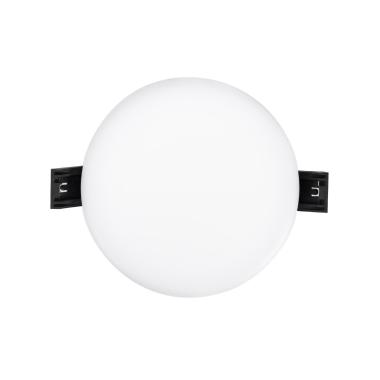 Produto de Placa LED 8W CCT Seleccionável Circular Slim Surface (UGR19) Corte Ø 75 mm IP54