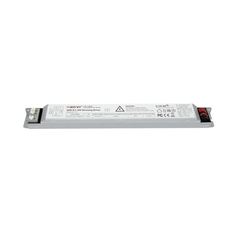 Produto de Driver Regulável 1-10V 220-240V No Flicker Saída 30-40V 900mA 40W RF MiBoxer PL1