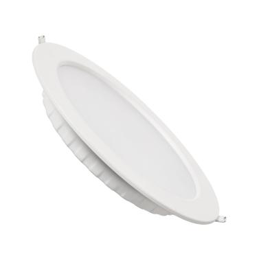 Produto de Placa LED Regulável Circular Slim 18W Corte Ø 175 mm