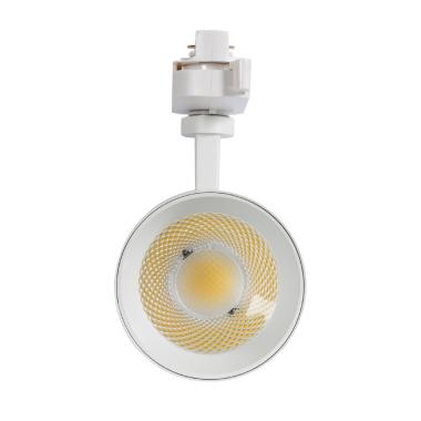 Producto de Foco Carril LED Monofásico 20W Regulable New Mallet Blanco No Flicker UGR15