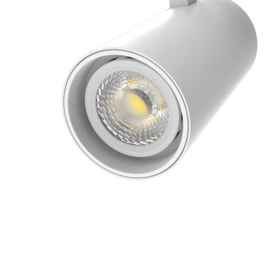 Produto de Foco Carril LED Trifásico 30W Fasano CCT No Flicker Regulável Branco