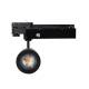 Producto de Foco Carril LED Trifásico 30W Regulable Wolf Multiángulo 15-60º Negro