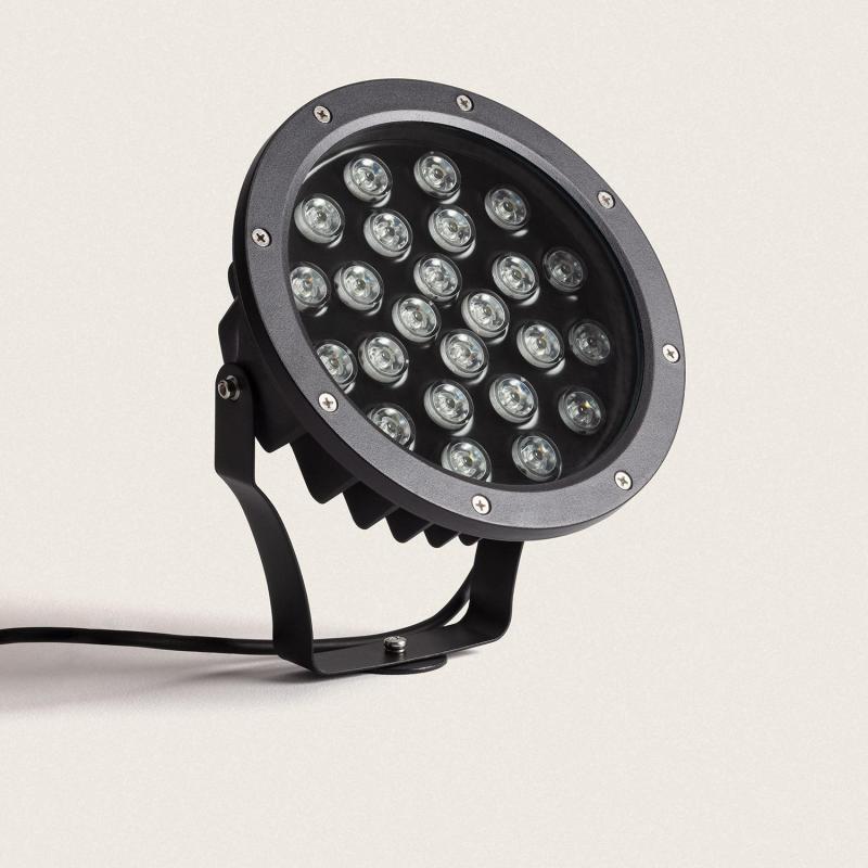 Produto de Foco Exterior LED 24W IP67 com Espeto Colmar 