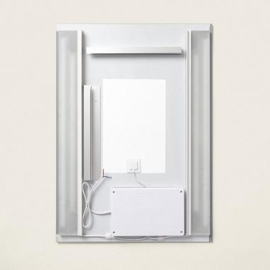 Produto de Espelho Casa de Banho com Luz LED e Anti-embaçante 70x50 cm Taif 