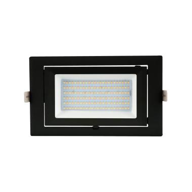 Produto de Foco Downlight Direcionável Retangular LED 48W Preto SAMSUNG 130lm/W LIFUD