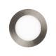 Produto de Placa LED Circular SuperSlim 6W Silver Corte Ø 110mm