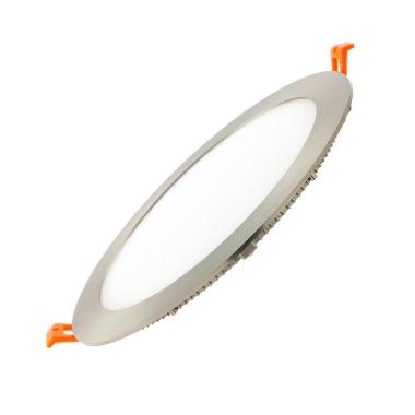 Produto de Placa LED Circular SuperSlim 15W Silver Corte Ø 170 mm