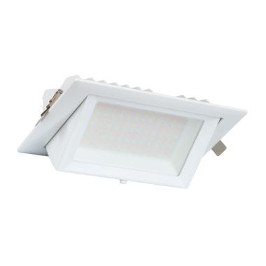 Producto de Downlight LED 48W Rectangular Direccionable SAMSUNG 130lm/W LIFUD Corte 210x125 mm