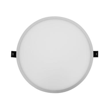 Produto de Placa LED 30W Circular Slim Surface LIFUD Cinza Corte Ø205 mm 