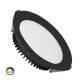 Producto de Downlight LED 20W Circular SAMSUNG Aero CCT 130 lm/W Microprismático LIFUD Corte Ø 155 mm Negro