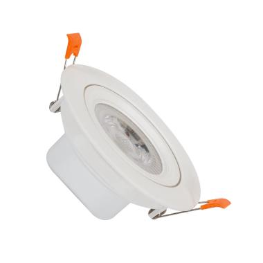 Produto de Foco Downlight LED 12W Solid COB Direccionable Circular Blanco Corte Ø 95 mm