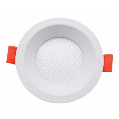 Producto de Placa LED 7W Circular CCT Microprismático LIFUD Corte Ø 75 mm