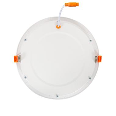 Producto de Placa LED 20W Circular CCT Microprismático LIFUD Corte Ø 205 mm