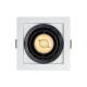 Producto de Foco Downlight LED 7W COB Direccionable 360º Cuadrado Corte 82x82 mm CRI90 Expert Color No Flicker