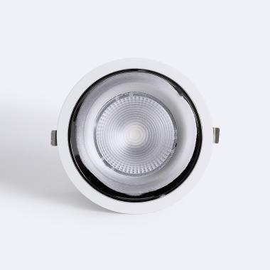 Produto de Foco Downlight LED 40W Circular (UGR15) LuxPremium CRI90 LIFUD Corte Ø 180 mm