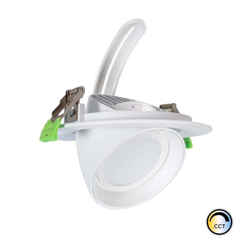 Producto de Downlight LED 48W Circular Direccionable OSRAM CCT 120 lm/W LIFUD Corte Ø 195 mm