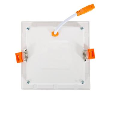 Producto de Placa LED 10W Cuadrada CCT Microprismático LIFUD Corte 110x110 mm