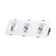 Produto de Foco Downlight LED 30W Retangular Triplo New Madison Corte 315x95 mm