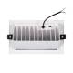 Producto de Downlight LED 38W Rectangular Direccionable OSRAM 120 lm/W Corte 210x125 mm