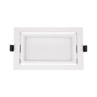 Producto de Downlight LED 46W Rectangular Direccionable OSRAM 120 lm/W Corte 210x125 mm