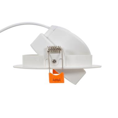 Produto de Foco Downlight LED 9W Solid COB Direccionável Circular Branco Corte Ø 95 mm 