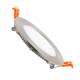 Produto de Placa LED Circular SuperSlim 6W Silver Corte Ø 110mm