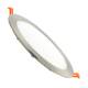 Produto de Placa LED Circular SuperSlim 15W Silver Corte Ø 170 mm