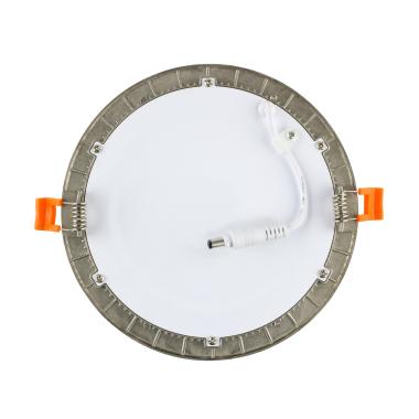 Produto de Placa LED Circular SuperSlim 15W Silver Corte Ø 170 mm