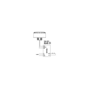 Producto de Sensor de Movimiento RADAR IP65 para Campana LED UFO Inteligente