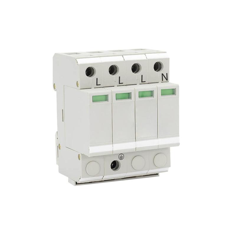 Produto de Protector Sobretensão Transitórias MAXGE 4P-Clase II-40kA-20kA-2kV