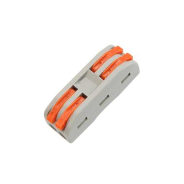 Producto de Pack 10 Conectores Rápidos 2 Entradas y 2 Salidas SPL-2 para Cable Eléctrico de 0.08-4mm²